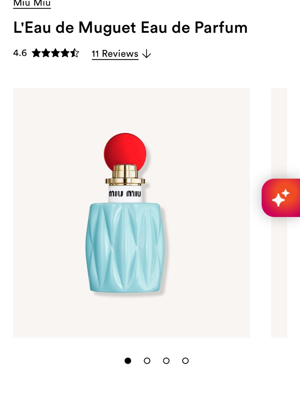 Miu Miu L’Eau de Muguet Eau de Parfum